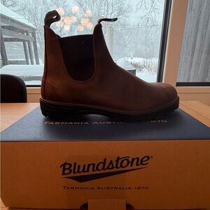 Blundstone Men's Dark Brown Chelsea Boots 1609